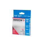 ArrowT50 5/16 in. Leg x 3/8 in. 505 Galvanized, Med. Crown, Divergent Point, 20-Gauge, Heavy-Duty Steel Staples (1,250-Pack) (505)