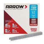 Arrow(5,000-Pack) T50 5/16 in Leg x 3/8 in 505IP Galvanized, Med. Crown, Divergent Point, 20-Gauge, Heavy-Duty Steel Staples