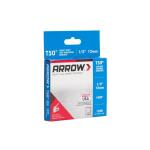 Arrow T50 1/2 in. Leg x 3/8 in. 508 Galvanized, Medium Crown, Chisel Point, 20-Gauge, Heavy-Duty Steel Staples (1,250-pack) (508)