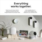 Google Nest Doorbell Wired, 2nd Gen - Ash GA03696-US