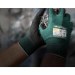 ATG MaxiFlex Cut Men's Medium Green ANSI 2 Abrasion Resistant Nitrile-Coated Work Gloves (34-8443T/MVPD30)