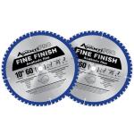 Avanti Pro (2-Pack) 10 in. x 60-Tooth Fine Finish Circular Saw Blade Value Pack