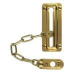 Defiant Chain Door Guard Bright Brass