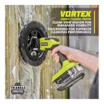 RYOBI 9 in. VORTEX Hard Bristle Brush