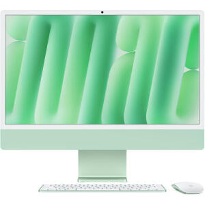 Apple 24" iMac with M4 Chip 24GB Unified RAM | 256GB SSD 8-Core GPU (Green)
