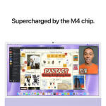 Apple 24" iMac with M4 Chip 16GB Unified RAM | 256GB SSD 8-Core GPU (Purple)