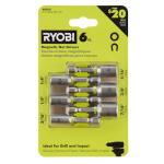 RYOBI Impact Rated Magnetic Steel Nut Driver Set (6-Piece)