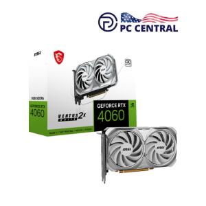 MSI GeForce RTX 4060 VENTUS 2X WHITE 8G OC Graphics Card