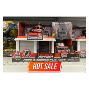 Maxx Action Fire & Rescue Playset