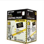 Rust-Oleum Professional - 18 oz. Flat White Inverted Striping Spray Paint (6-Pack)