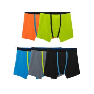 Fruit of The Loom Boys’ 5pk Breathable Micro-Mesh Boxer Briefs – Colors Vary L