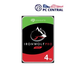 Seagate 4TB IronWolf Pro 7200 rpm SATA III 3.5" Internal NAS HDD (CMR) 