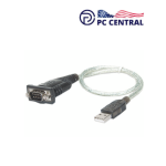 Manhattan USB to Serial Converter (18") 