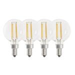 Feit Electric 11-Watt Equivalent G16.5 E12 String Light LED Light Bulb, Warm White 2200K (4-Pack)