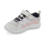 OshKosh B'Gosh Girl's Loopy Everplay Sneaker White Pink Size 10