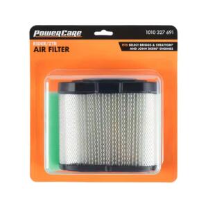 Powercare Air Filter for Briggs and Stratton, John Deere Engines, Replaces OEM Numbers 593240, 792105, GY21057, MIU11515