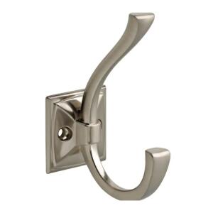 Liberty Ruavista 4-1/3 in. Satin Nickel Coat Hook