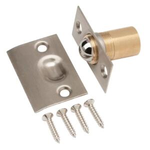 Everbilt Adjustable Latch Ball Catch Satin Nickel