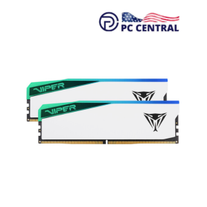 Patriot 32GB Viper Elite 5 DDR5 Memory DIMM Kit (2 x 16GB, White) 