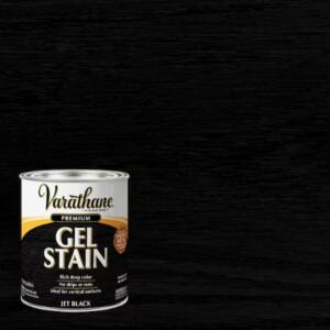 Varathane - 1 qt. Jet Black Semi-Transparent Gel Interior Wood Stain