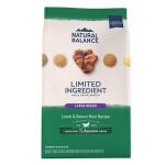 Natural Balance Limited Ingredient With-Grain Large Breed Adult Dry Dog Food - Lamb & Brown Rice 26lb