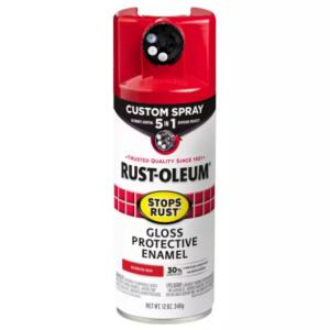 Rust-Oleum Stops Rust - 12 oz. Custom Spray 5-in-1 Gloss Sunrise Red Spray Paint