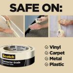 3MScotch 1.88 in. x 60.1 Yds. Multi-Surface Contractor Grade Tan Masking Tape (6 Rolls) (2020-48TP6)