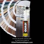 OSI QUAD Advanced 10 oz. Beige #455 Exterior, Window, Door, and Siding Caulk Sealant (1634319)