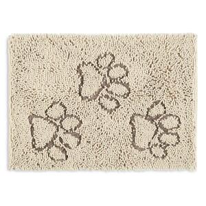 Home DynamixComfy Pooch Clean Paw Beige/Brown 21 in. x 30 in. Door Mat For Pets (1-CPP-161)