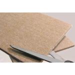 Everbilt 2-Pack Beige Heavy-Duty Self-Adhesive Rectangular Felt Furniture Sheets, 4-1/4 in. x 6 in. (49950)