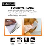 Everbilt 2-Pack Beige Heavy-Duty Self-Adhesive Rectangular Felt Furniture Sheets, 4-1/4 in. x 6 in. (49950)