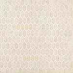 Jeffrey CourtSerenity Marfil 11.125 in. x 11.875 in. Elongated Hex Matte White/Beige Glass Mosaic Wall/Floor Tile(0.917 Sq. Ft./Each) (13158)