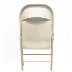 Beige Metal Stackable Folding Chair (CF29-182029BE)