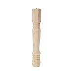 Waddell WAD2414 14 in. Pine Traditional Leg, 2-1/8 in. x 2-1/8 in.(10001527)