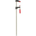 BESSEY24 in. Clutch Style Capacity Bar Clamp with Wood Handle and Throat Depth 2-1/2 in.