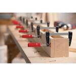 BESSEY LM 4 in. Capacity Light Weight Clamp with 2 in. Throat Depth and Die Cast Zinc Jaws