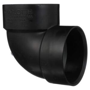 Charlotte Pipe3 in. ABS DWV 90° Hub x Hub Vent Elbow (ABS003311000HD)