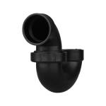 Charlotte Pipe2 in. ABS DWV P-Trap w/ Thrd Union and Plastic Nut (ABS00708P0800HD)