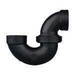 Charlotte Pipe2 in. ABS DWV P-Trap w/ Thrd Union and Plastic Nut (ABS00708P0800HD)