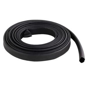 Commercial Electric1/4 in. Heat Shrink Tubing 8 ft. Roll, Black (HS-250B-R)