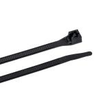 Commercial Electric14 in. Cable Tie 75 lb. Black (100-Pack) (46-315UVB)