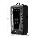 CyberPower1000VA 120-Volt 12-Outlet UPS Battery Backup with LCD Display (LE1000DG)