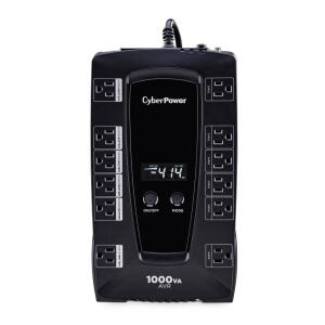 CyberPower1000VA 120-Volt 12-Outlet UPS Battery Backup with LCD Display (LE1000DG)