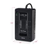 CyberPower650VA 8-Outlet UPS Battery Backup with USB (SX650U)