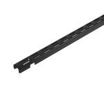 Everbilt 48 in. L - Black Shelf Tracks Regular Duty Vertical Rail (91196)