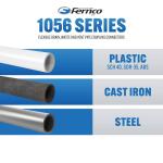 Fernco1-1/4 in. x 1-1/4 in. Flexible PVC Coupling (P1056-125)