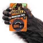 Gorilla1 in. x 1.67 yd. Black Heavy Duty Mounting Tape (6055002)