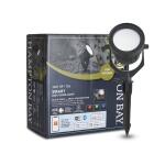 Hampton Bay Smart Low Voltage Black Integrated LED RGB Landscape Flood Light