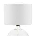 Hampton Bay 21.5 in Windmere Clear Glass Table Lamp