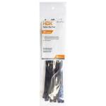 HDX8 in. UV Resist Zip Ties, Black (20-Pack) (FT-200STUV(20))